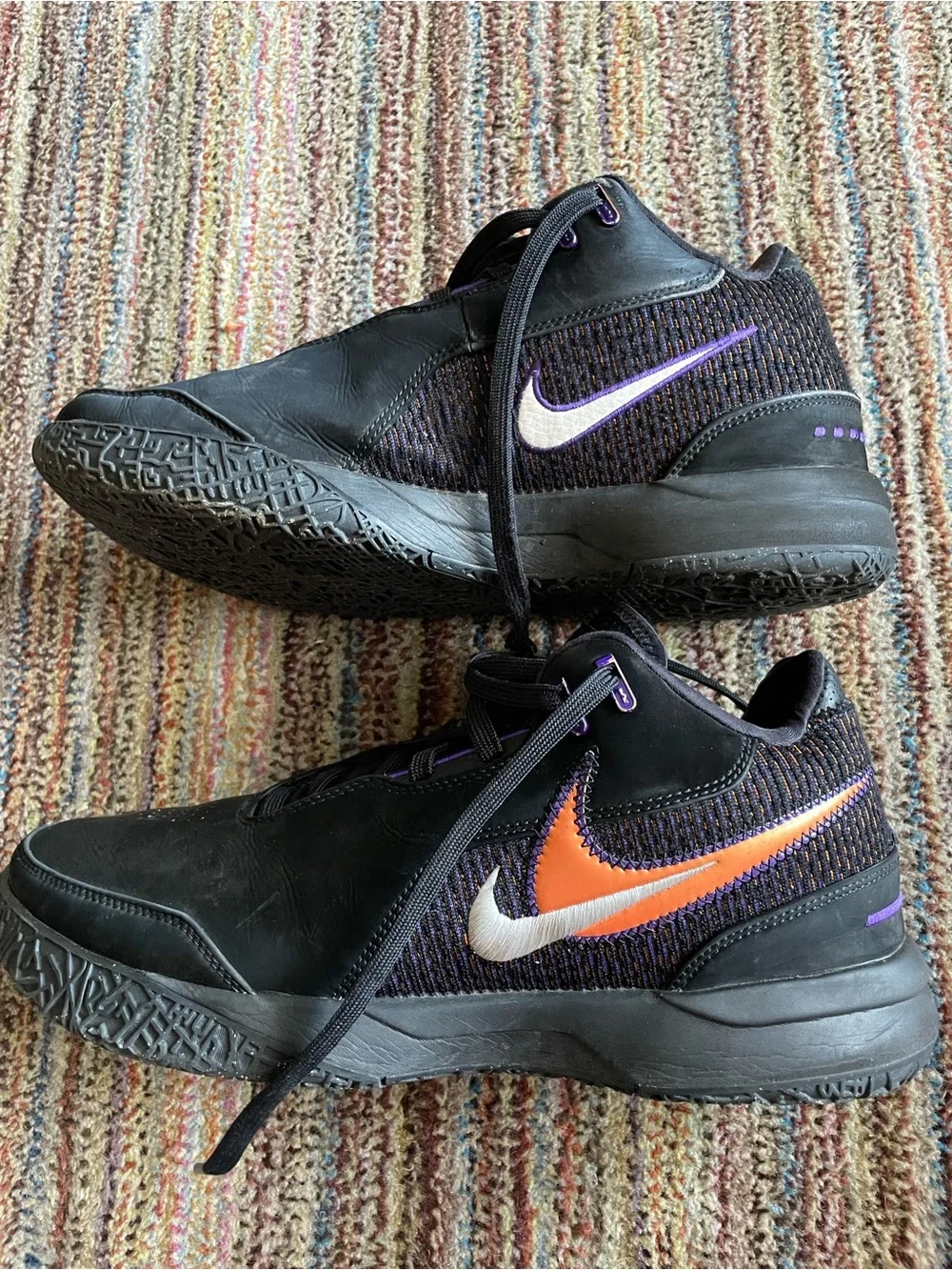 Nike Zoom LeBron NXXT Gen AMPD Diana Taurasi Black/Purple Men’s Size 10.5